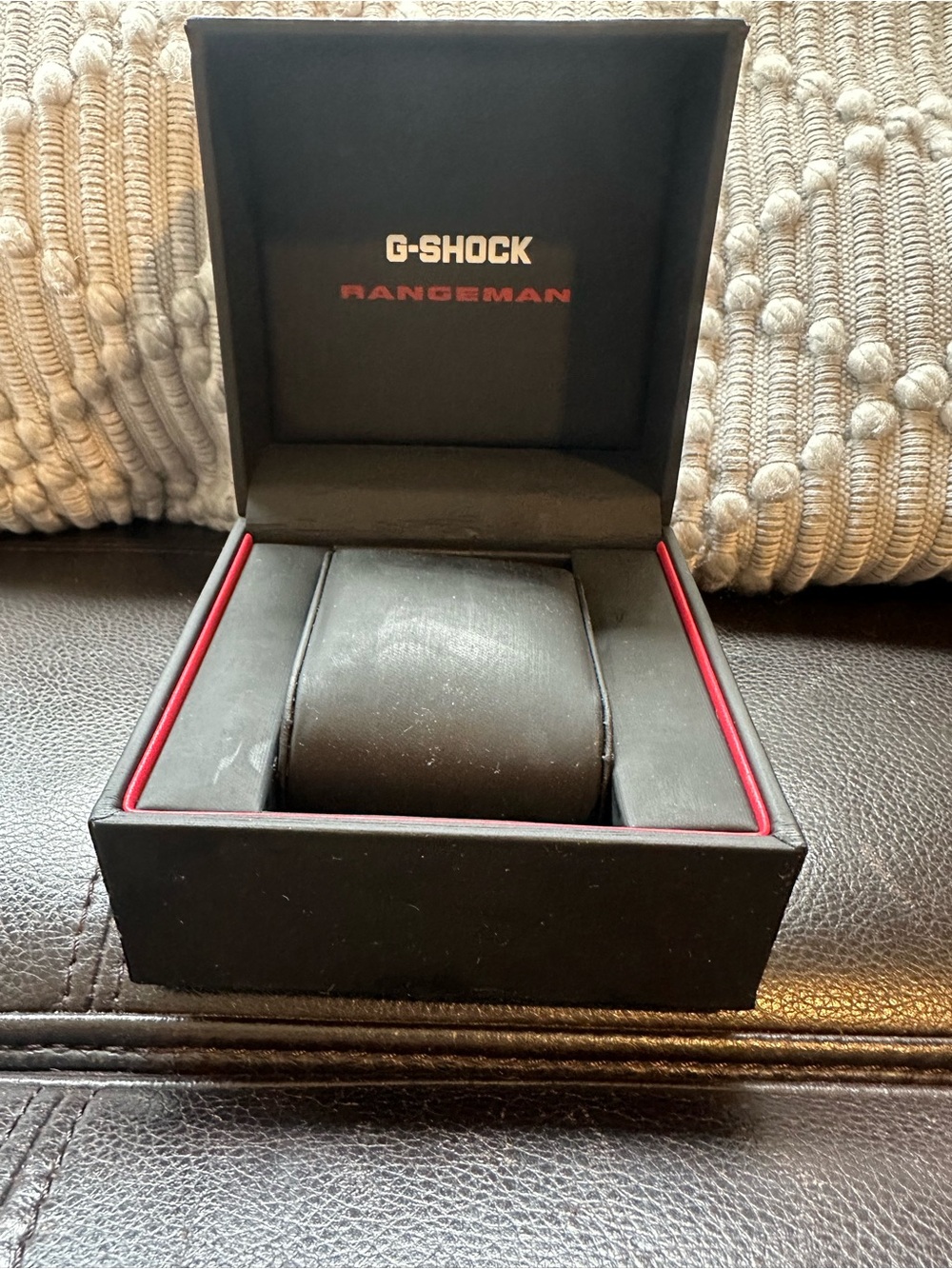 G-Shock Black and Red Rangeman Watch Box